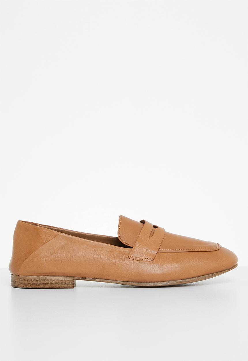 ALDO - Adelaide leather loafer - medium brown