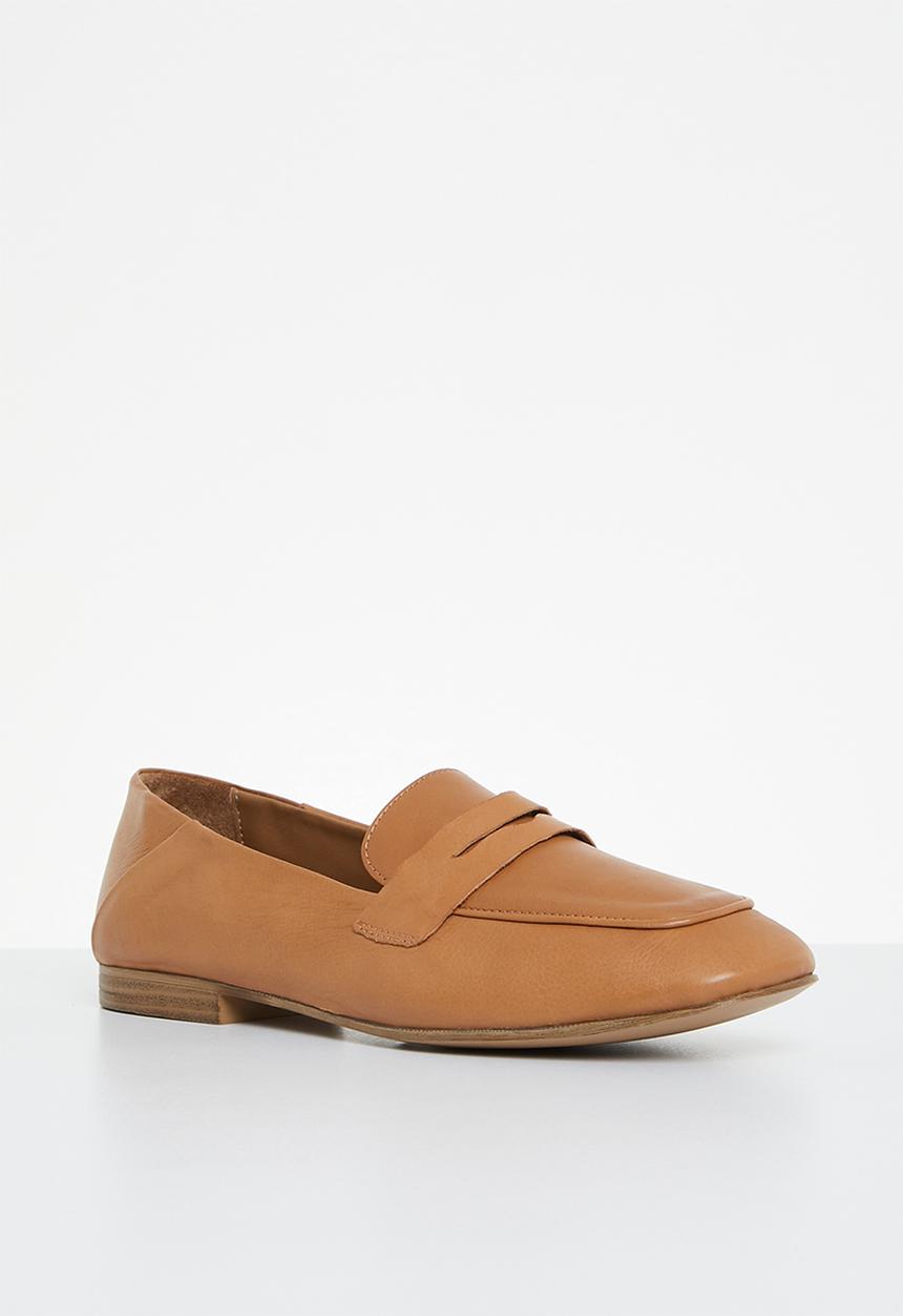 ALDO - Adelaide leather loafer - medium brown