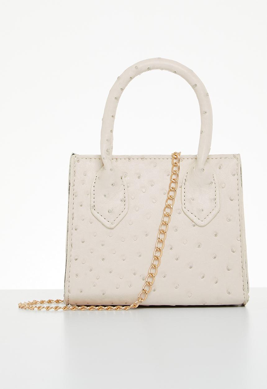 Superbalist - Ella top handle bag - cream