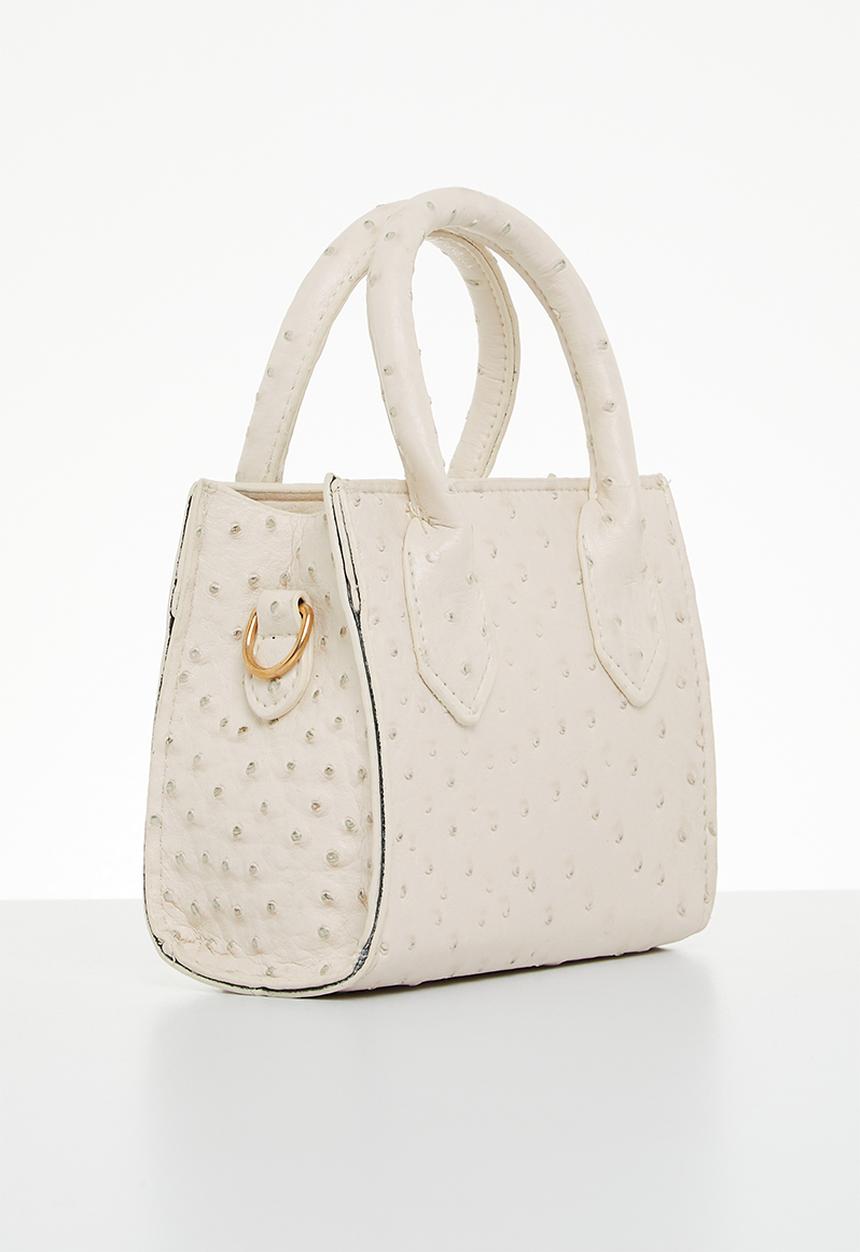 Superbalist - Ella top handle bag - cream