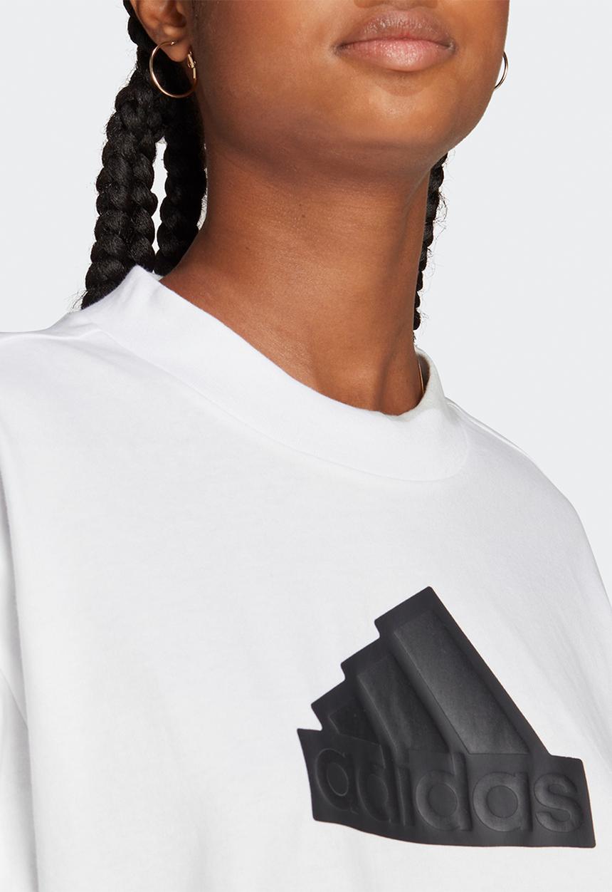 adidas Performance - W future icon badge of sport bf tee - white