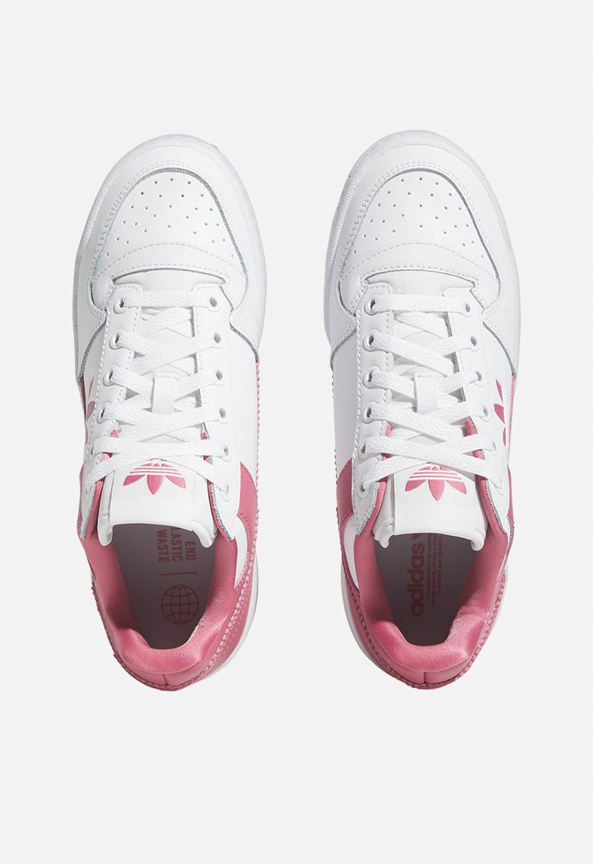 adidas Originals - Forum bold j - ftwr white, pink strata & ftwr white