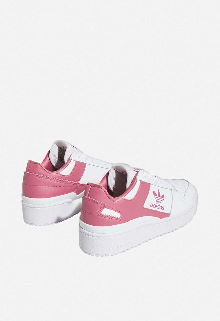 adidas Originals - Forum bold j - ftwr white, pink strata & ftwr white