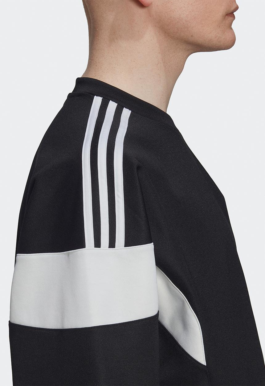 adidas Performance - Adicolor classics Cut Line crew sweatshirt - black