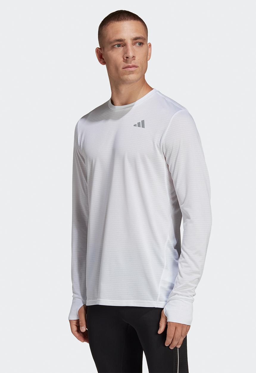 adidas Performance - Own the run long sleeve - white