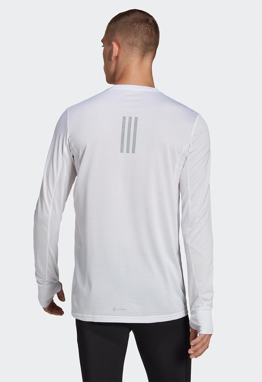 adidas Performance - Own the run long sleeve - white