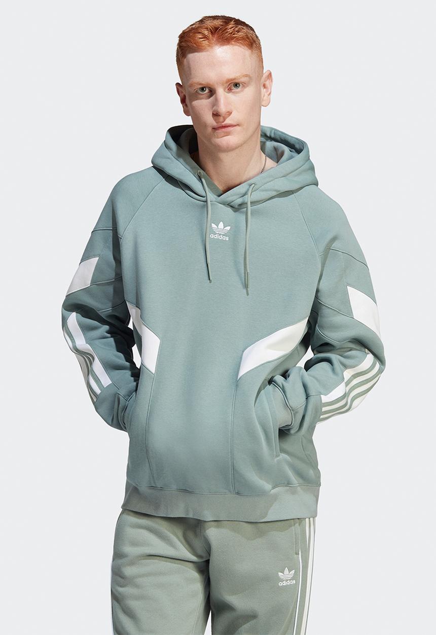 adidas Originals - Cutline hoodie - silver green