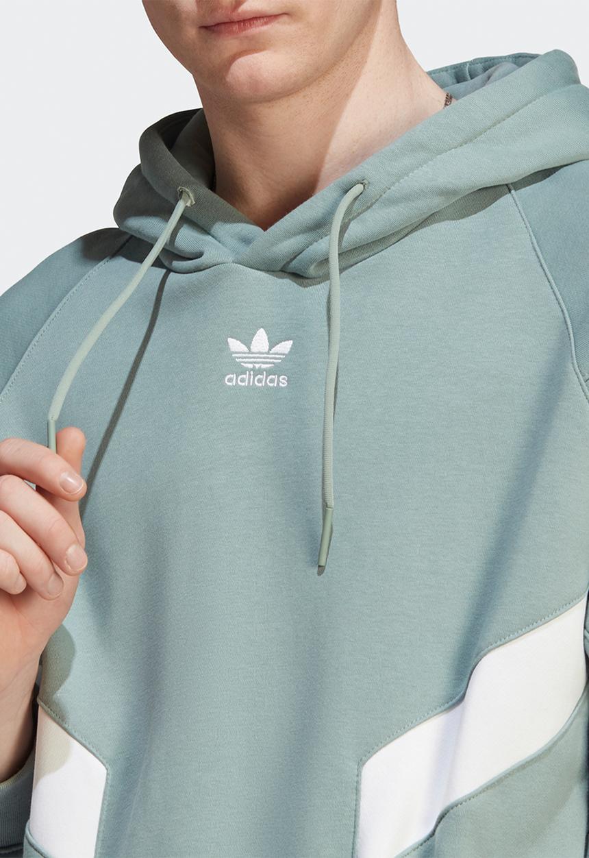 adidas Originals - Cutline hoodie - silver green