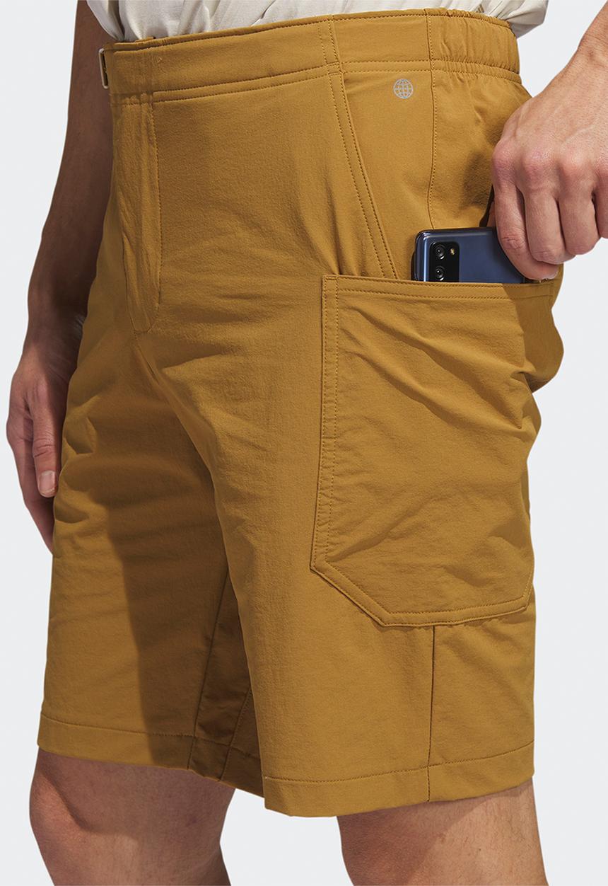 adidas Performance - Adicross golf shorts- bronze strata