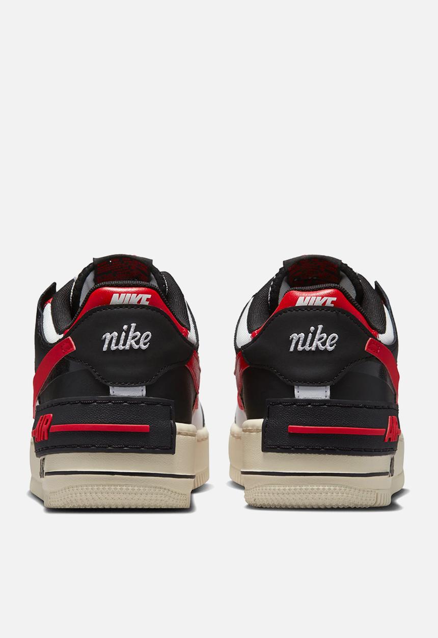 Nike af1 shadow - dr7883-102 - summit white/university red-black-white ...