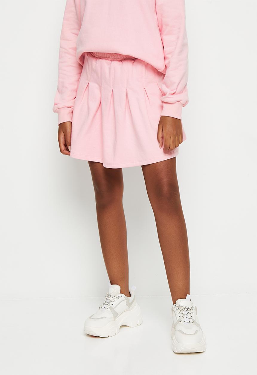 Superbalist - Cotton pleated skirt -light pink