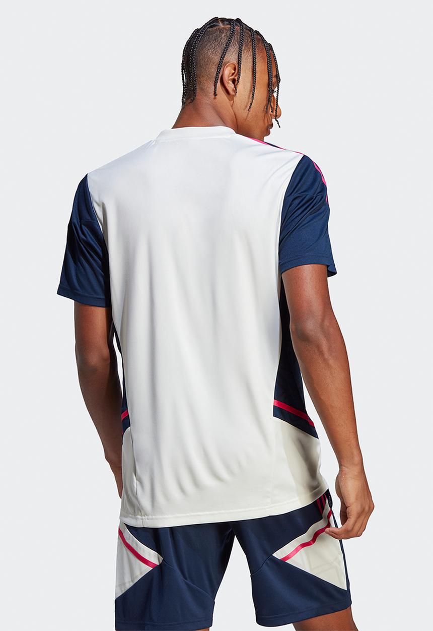 adidas Performance - Arsenal condivo 22 training jersey - off white/collegiate navy