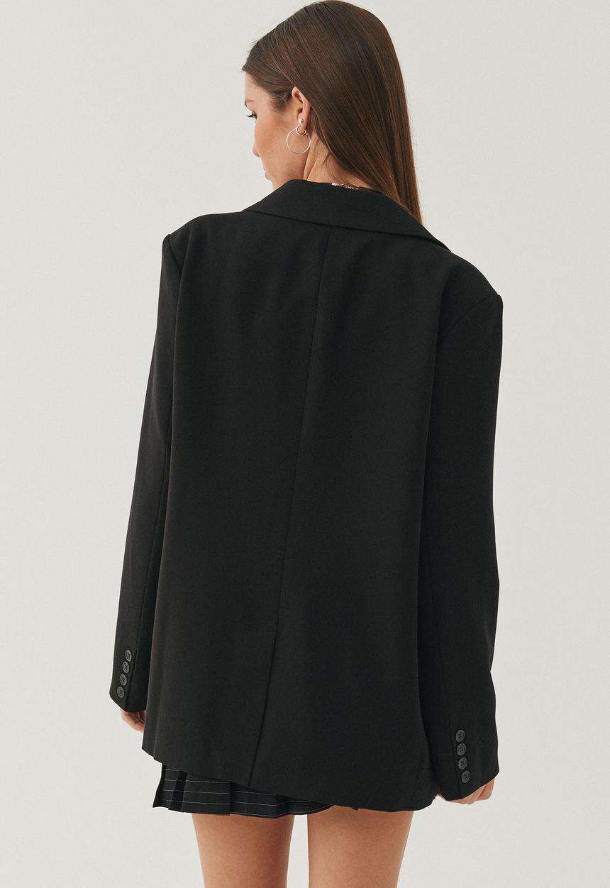 Supré  - Harper oversized blazer - black