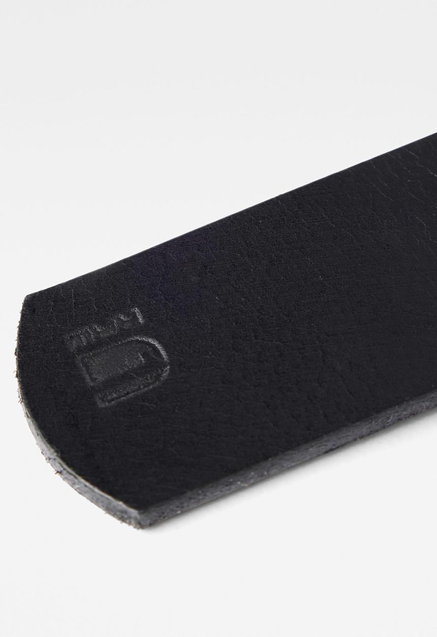 G-STAR - Zed DNUbelt - black & matt black metal