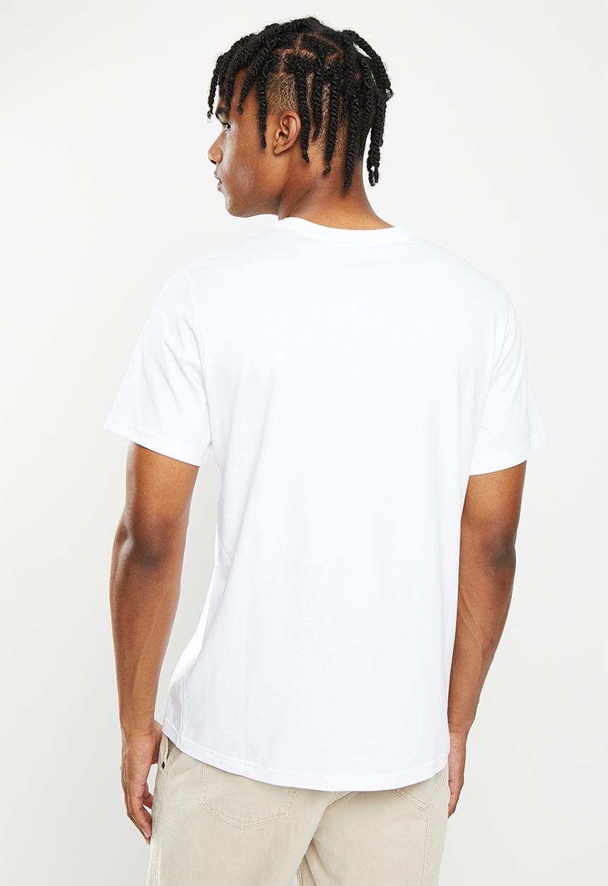 Converse - Converse go-to embroidered star chevron tee - white