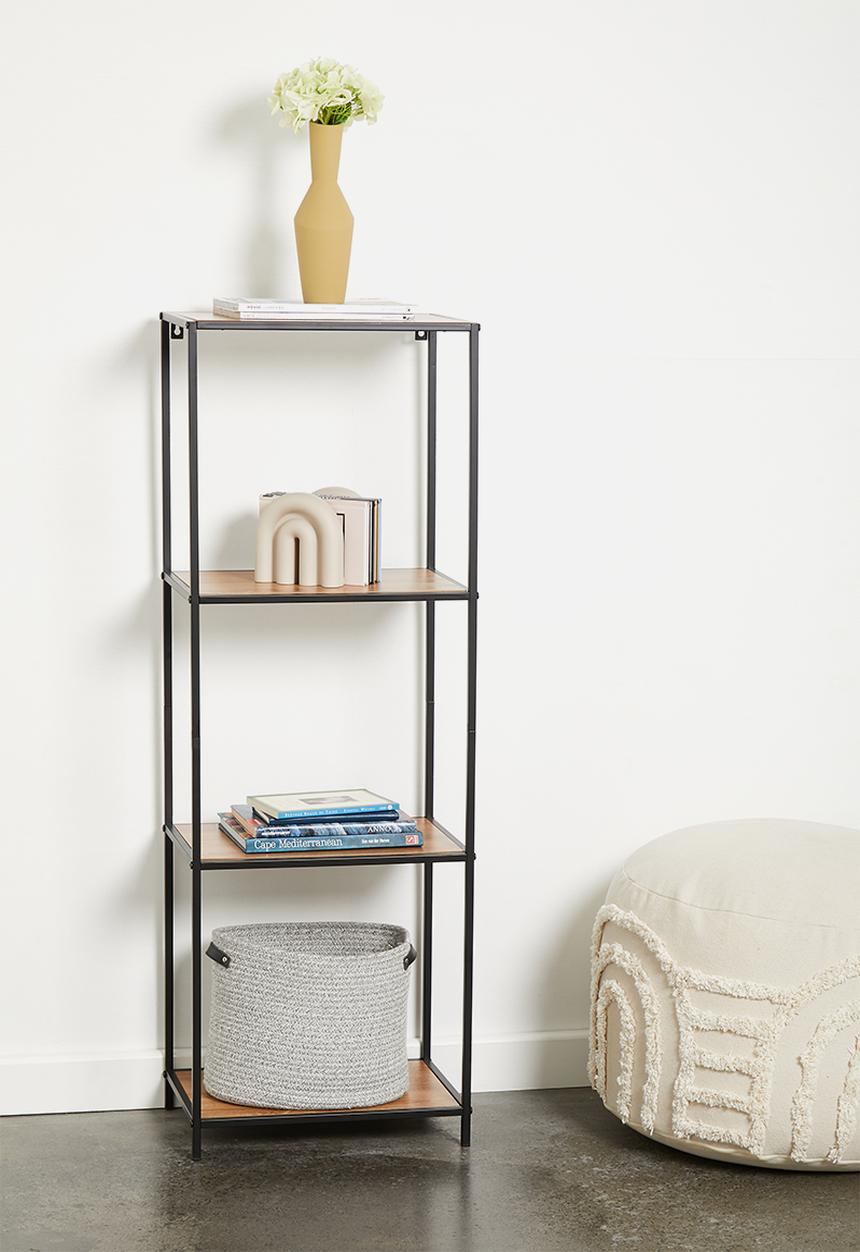 H&S - Lily wall rack - natural & black