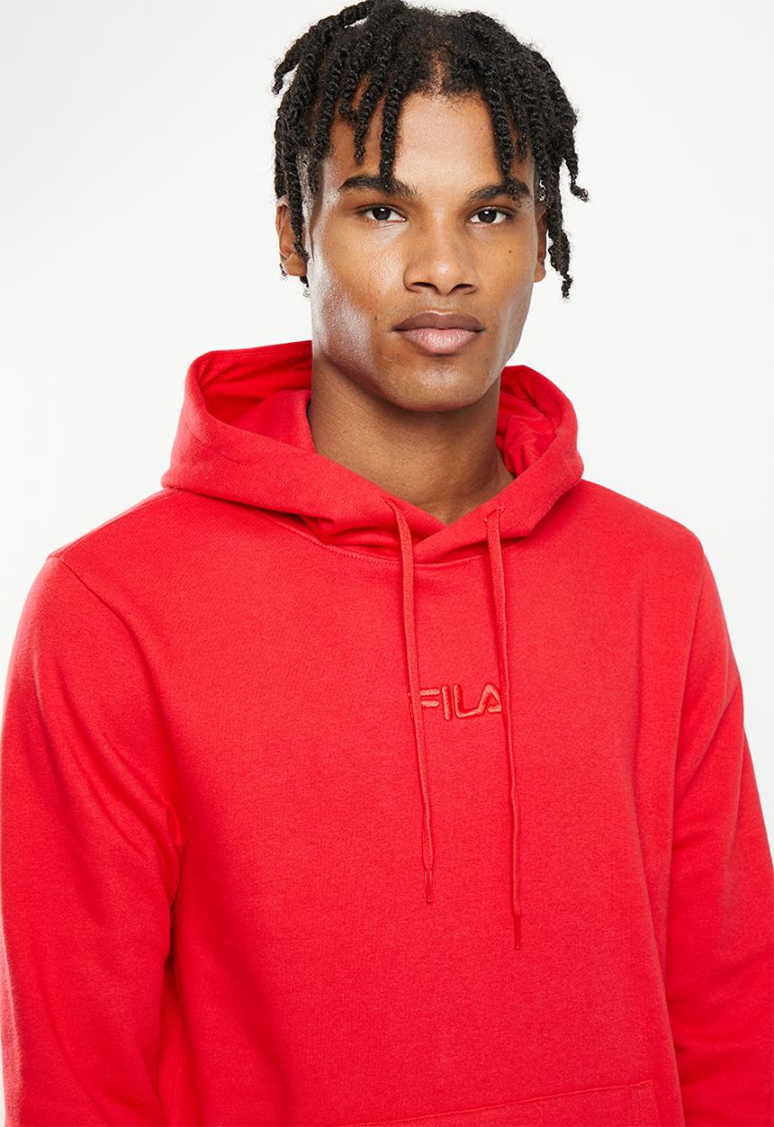 FILA - Cavalli hoodie - chinese red