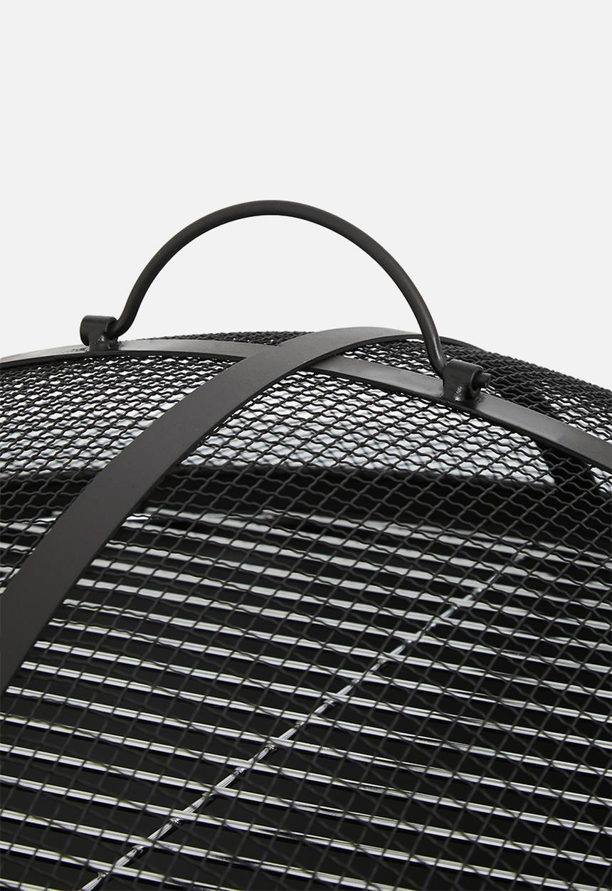 H&S - Round fire bowl - grey