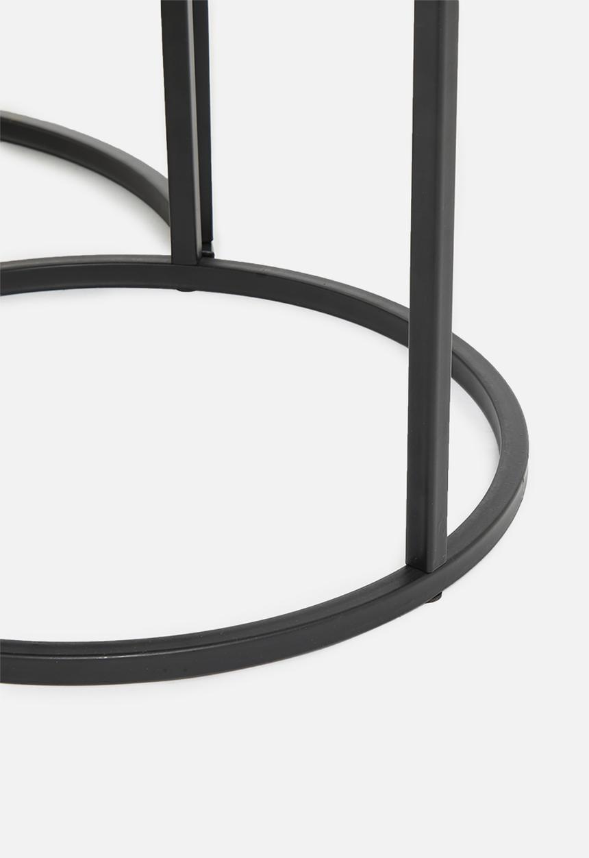 H&S - Nixon nested tables - black