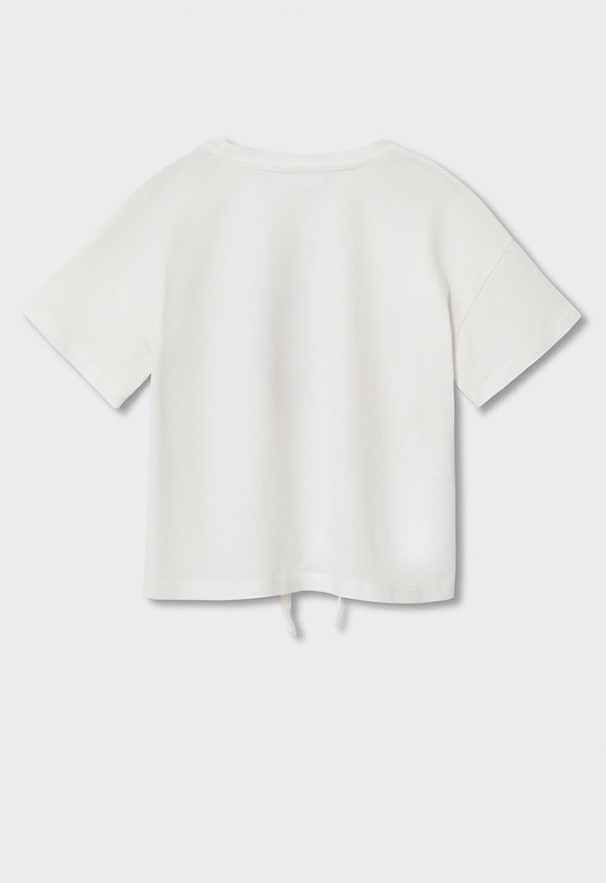 MANGO - T-shirt  dakota - white