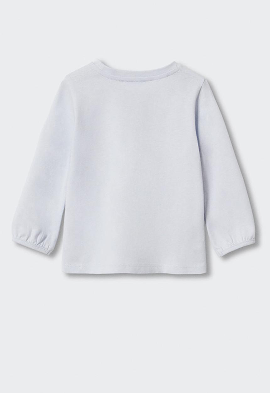 MANGO - T-shirt  dance - light blue
