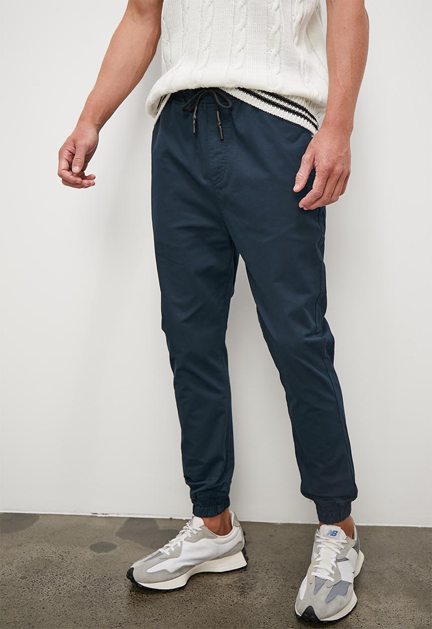 Superbalist - Slim woven jogger - navy
