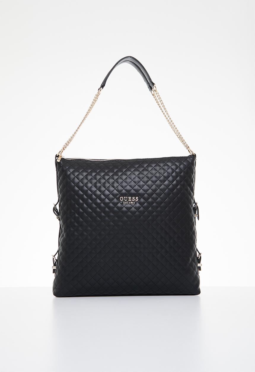 GUESS - Adam large elite tote - black