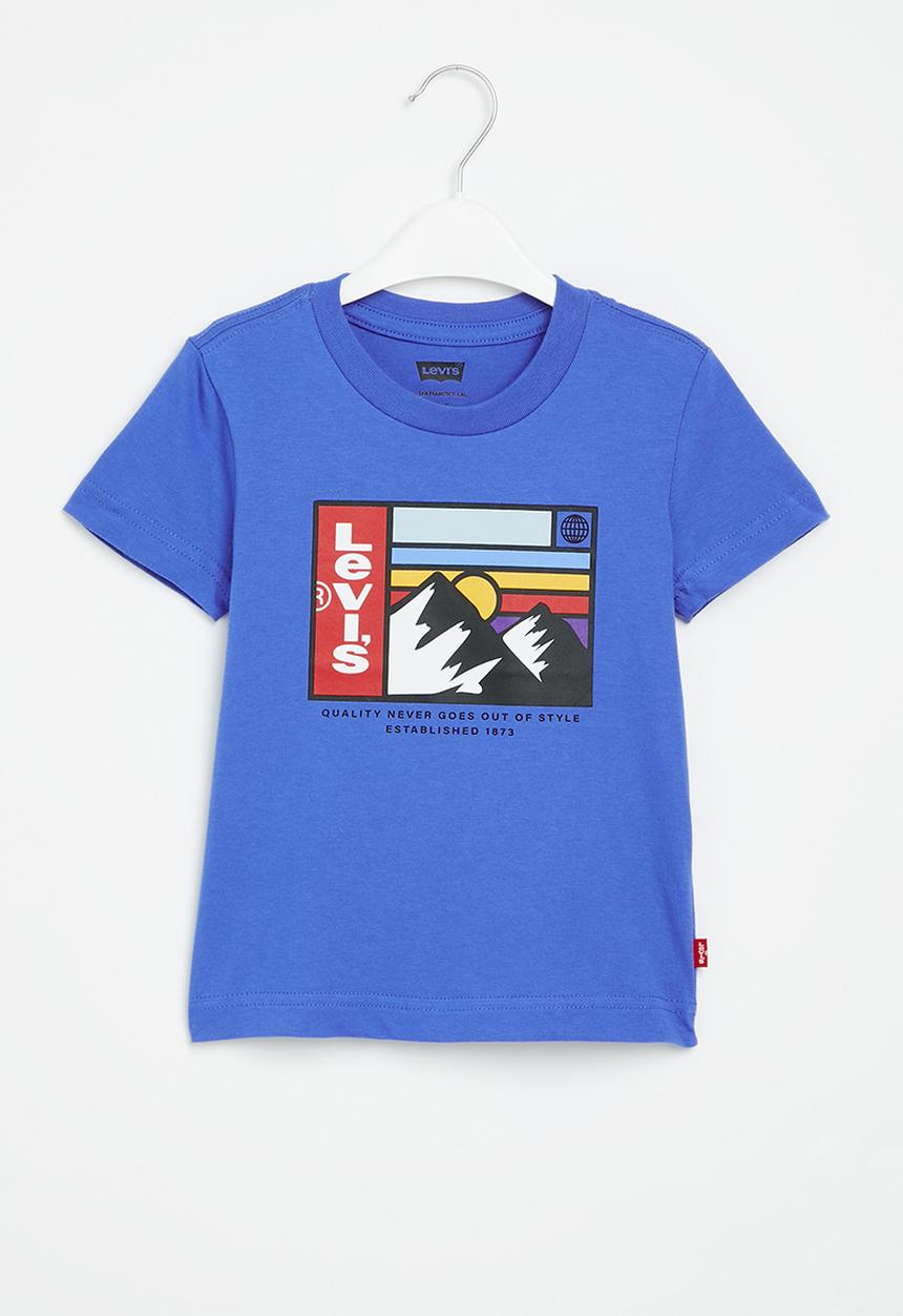 Levi’s® - Lvb mountain logo tee - nebulas blue