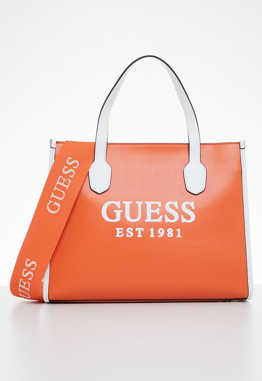 GUESS - Silvana small tote - orange