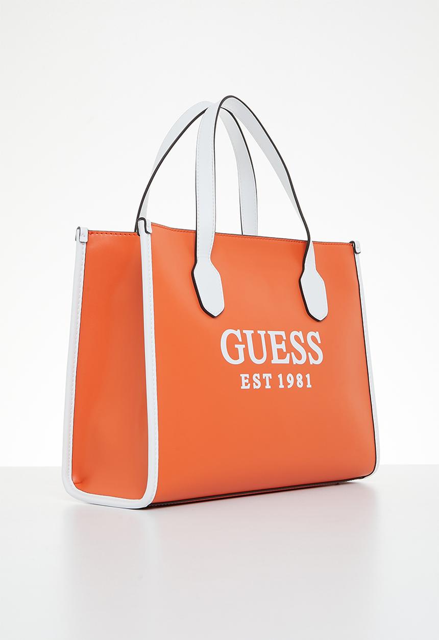 GUESS - Silvana small tote - orange
