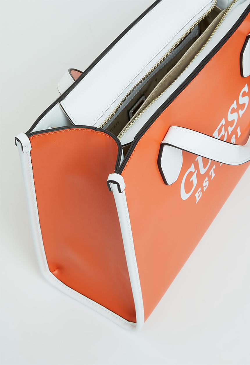 GUESS - Silvana small tote - orange