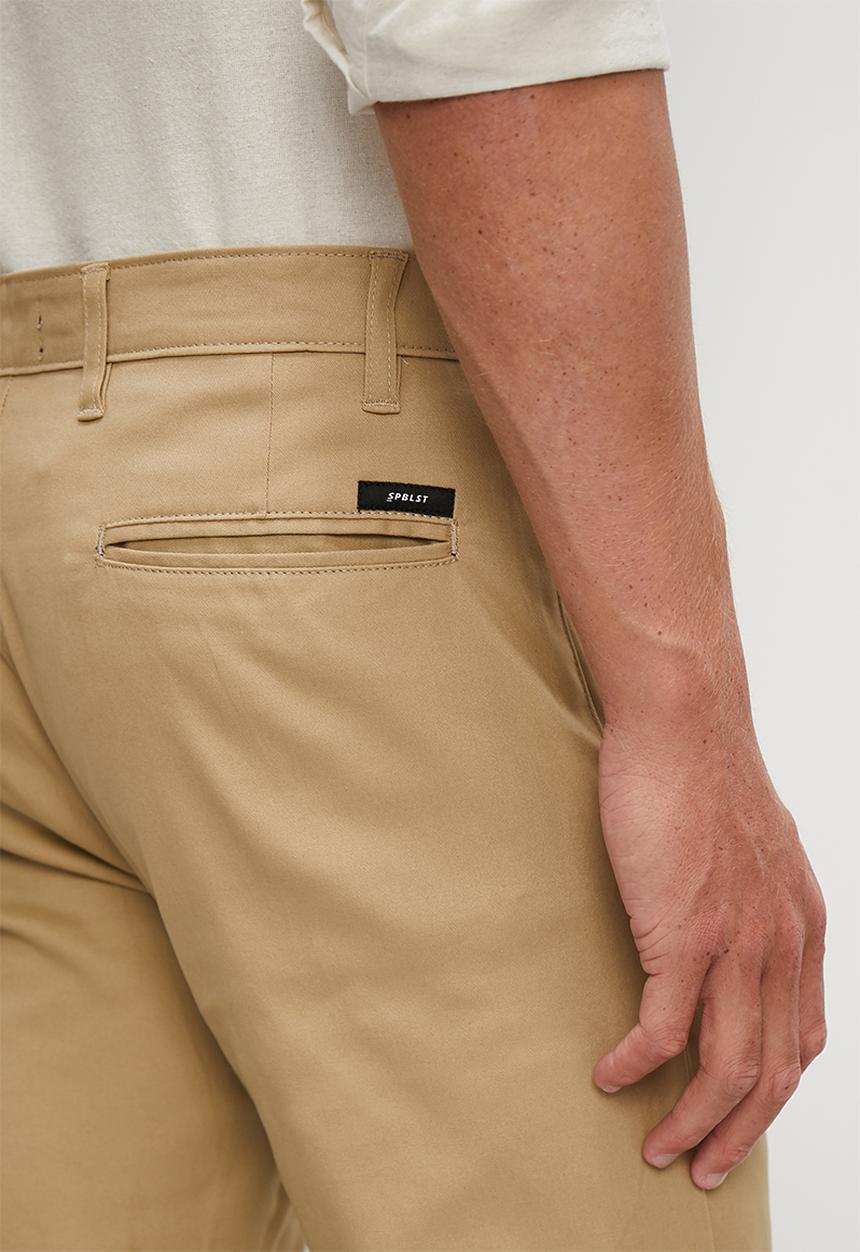 Superbalist - Caleb slim chino - stone