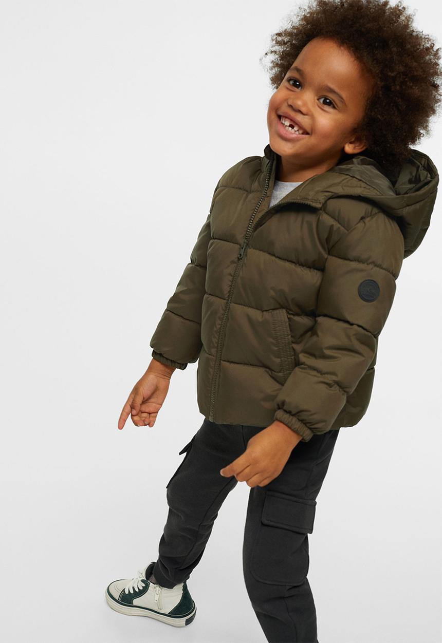MANGO - Anorak aldo3 - khaki green