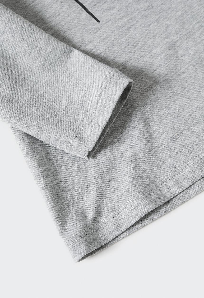 MANGO - T-shirt hooray - grey