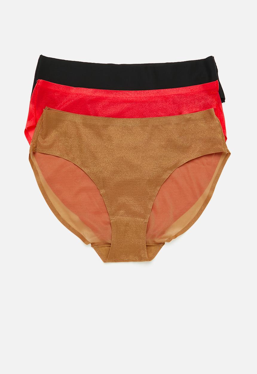 Cotton On - The invisible bikini brief 3 pack - multi 