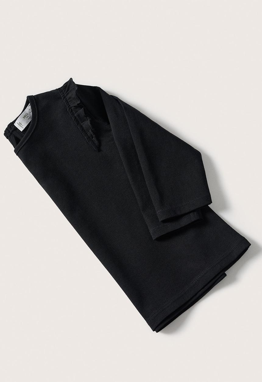 MANGO - T-shirt  italy - black