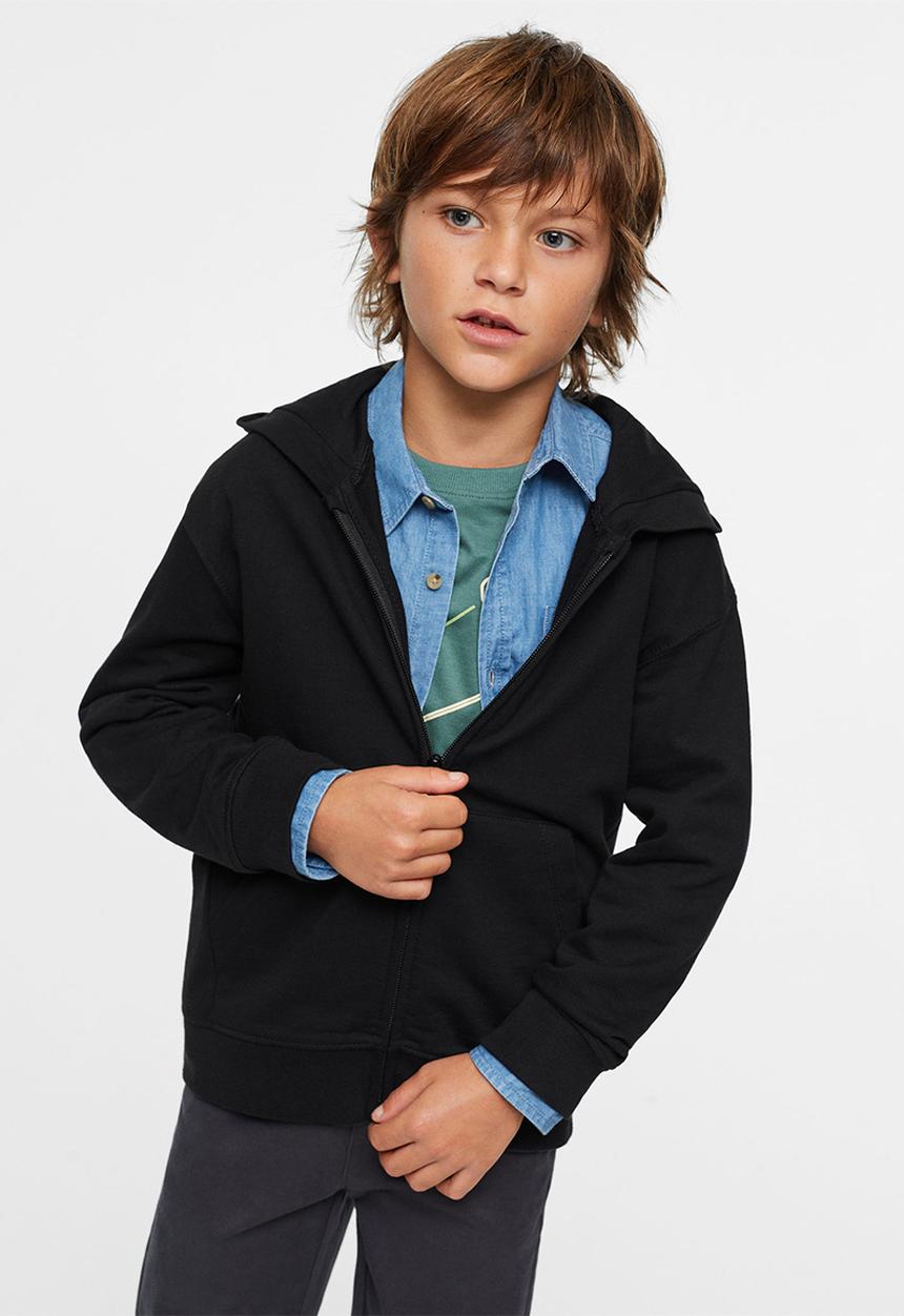 MANGO - Sweatshirt francia3 - black
