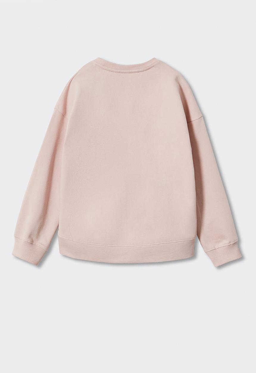 MANGO - Sweatshirt dublini - pink