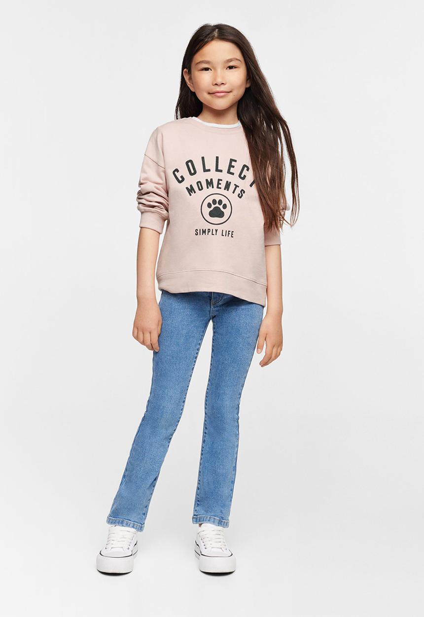 MANGO - Sweatshirt dublini - pink