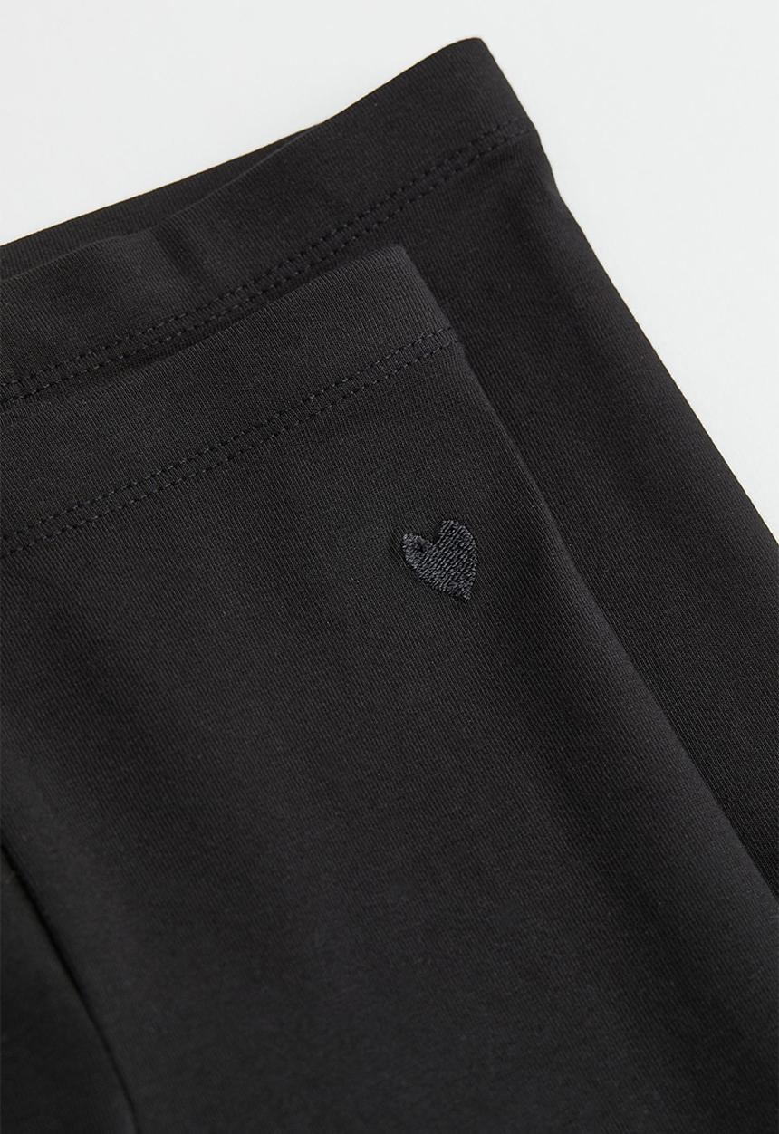 H&M - 2 Pack leggings - black