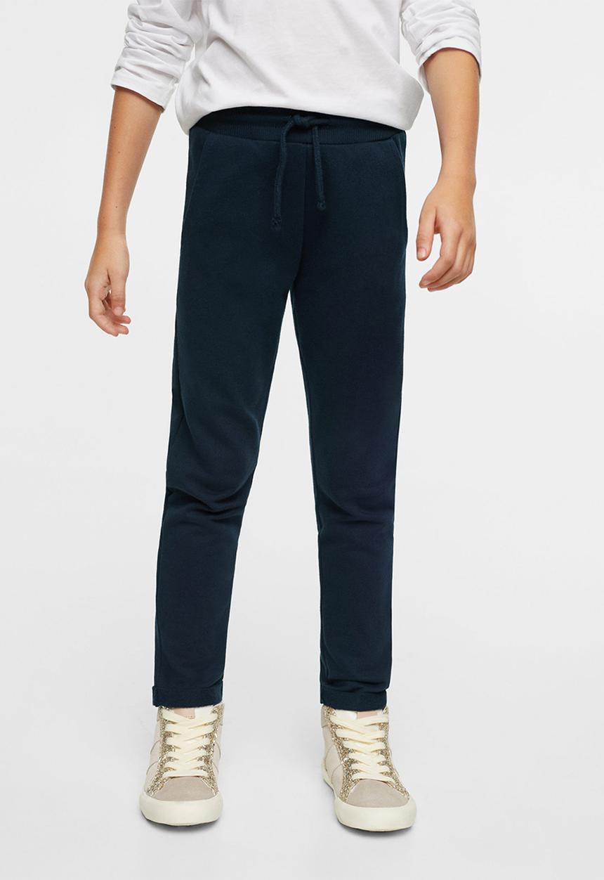 MANGO - Viena teen trousers - navy