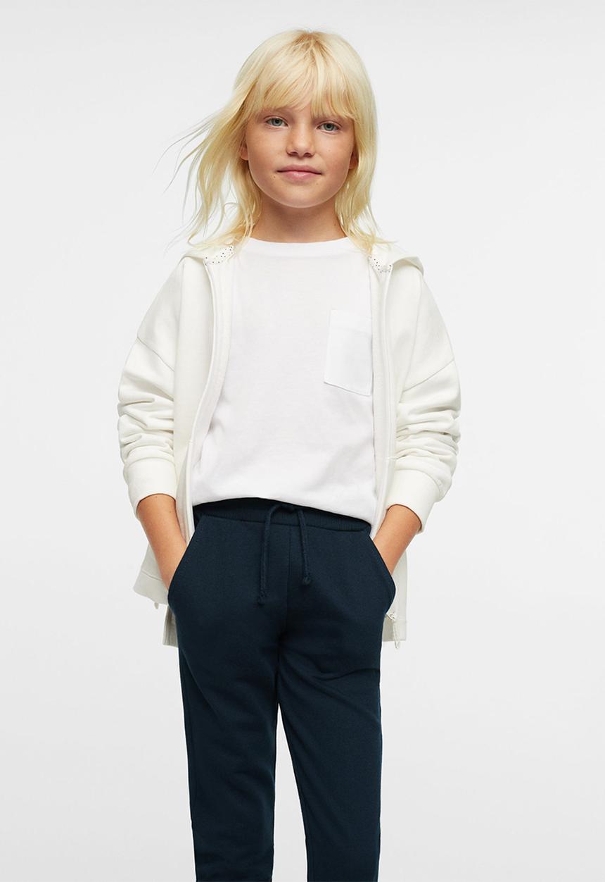 MANGO - Viena teen trousers - navy
