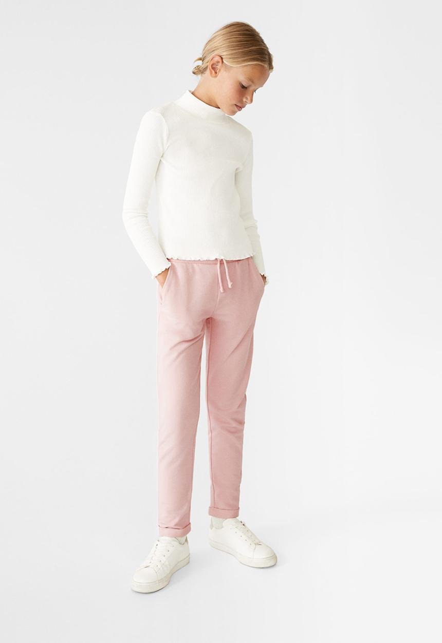 MANGO - Viena teens trousers - pink