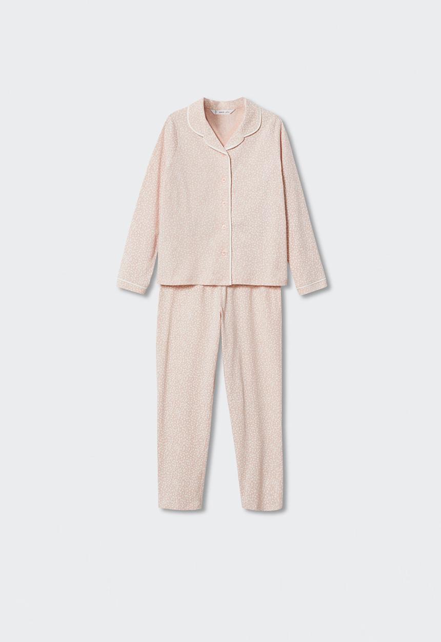 MANGO - Pyjamas leaf - pink