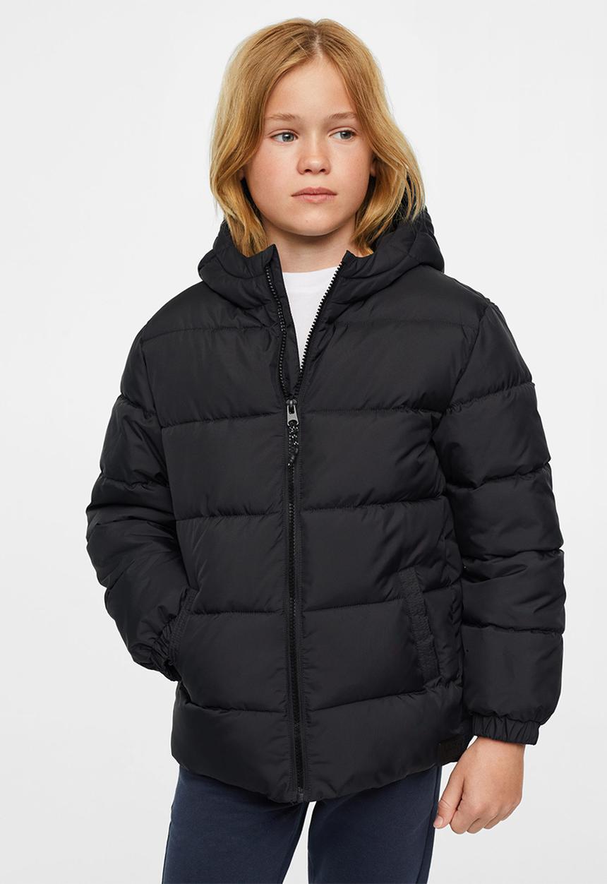 MANGO - Anorak america3 - black