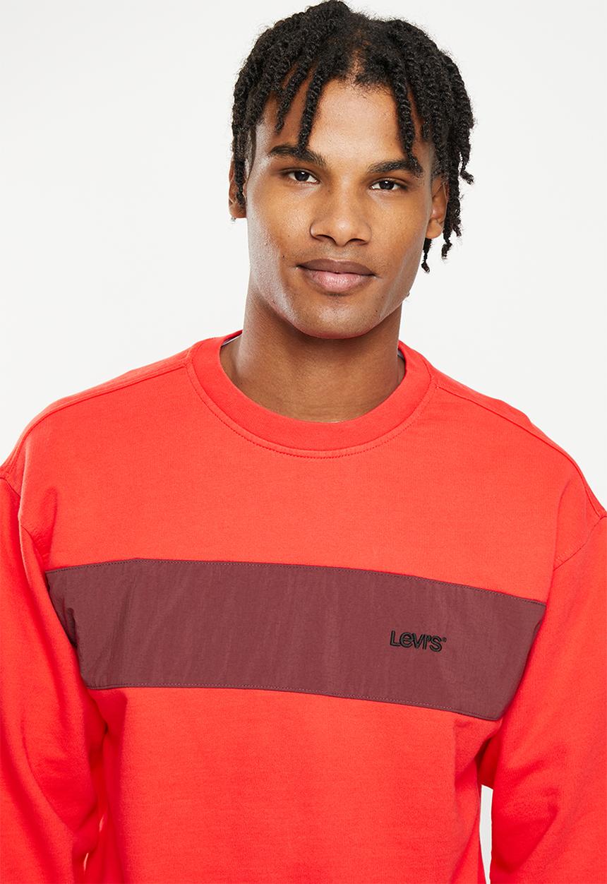 Levi’s® - Levis sweats crew sport - red