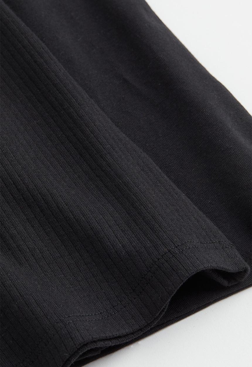 H&M - 2-Pack cotton jersey leggings - black