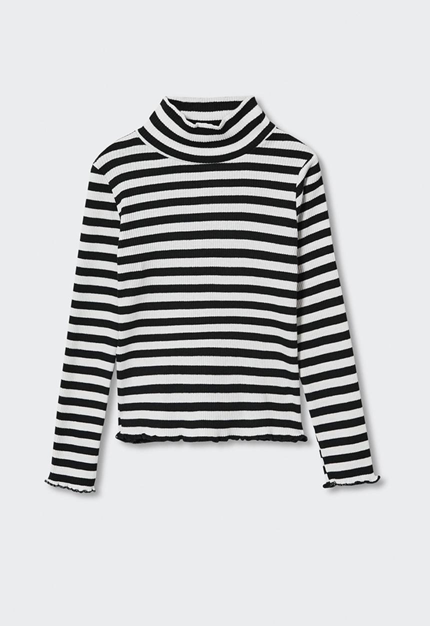 MANGO - T-shirt  turbostr - black