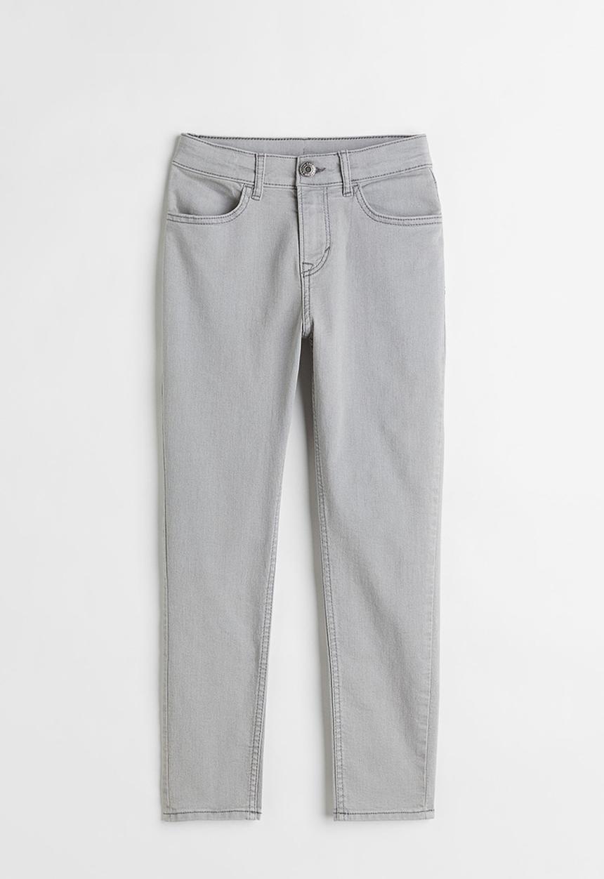 H&M - Comfort stretch slim fit jeans - light grey