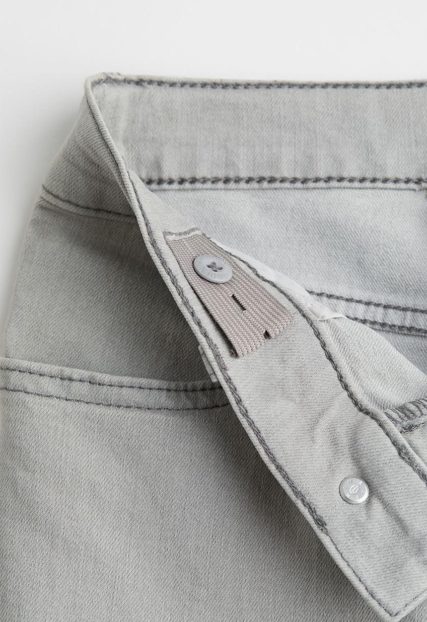 H&M - Comfort stretch slim fit jeans - light grey